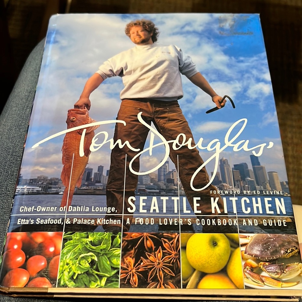 Seattle cookbook by world famous local Seattle culinary artist and chef.